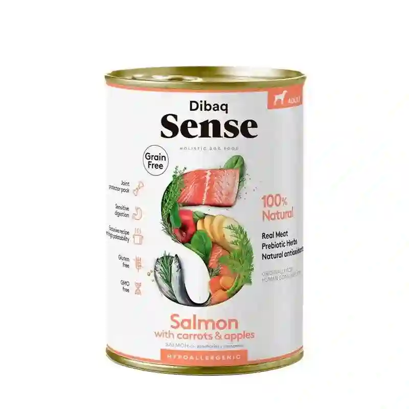 Dibaq Sense Lata Salmón para Perros 380G