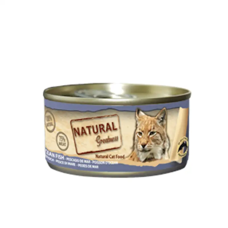 Natural Greatness Lata Pescado de Mar para Gatos 70g