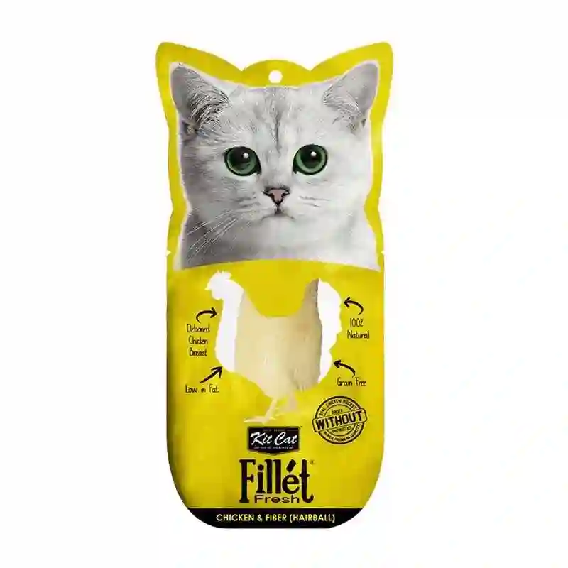 Kit Cat Snack Filete Fresco Pollo Con Fibra