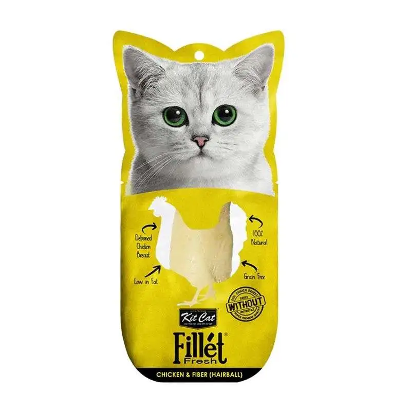 Kit Cat Snack Filete Fresco Pollo Con Fibra