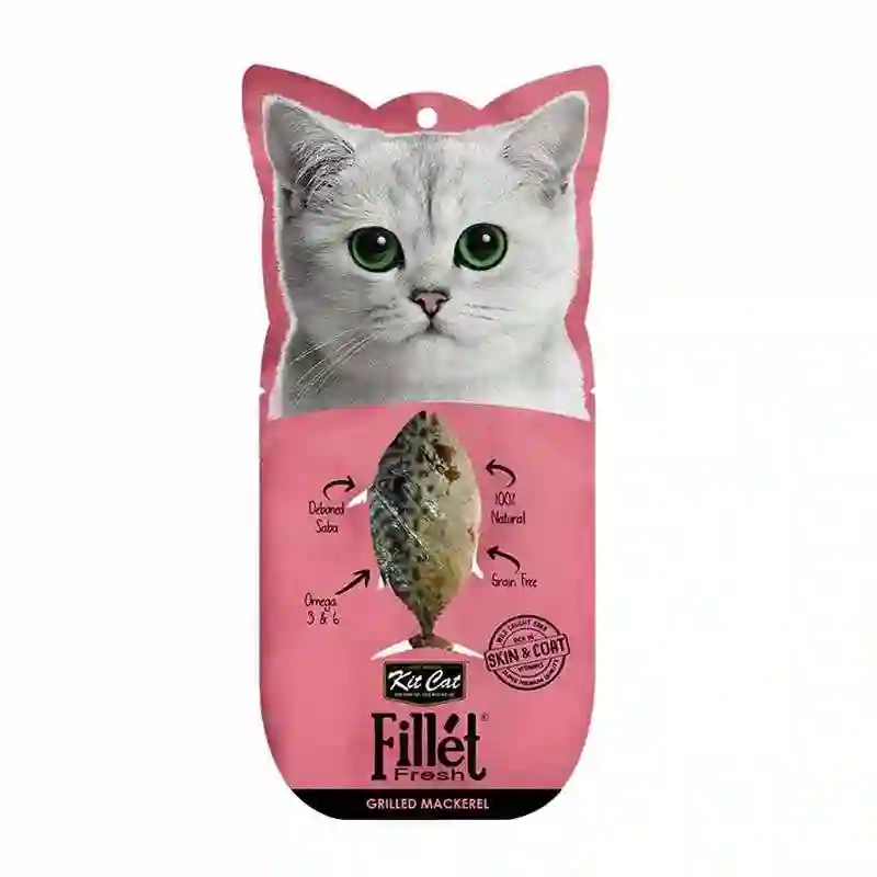 Kit Cat Snack Filete Fresco de Caballa a la Parrilla