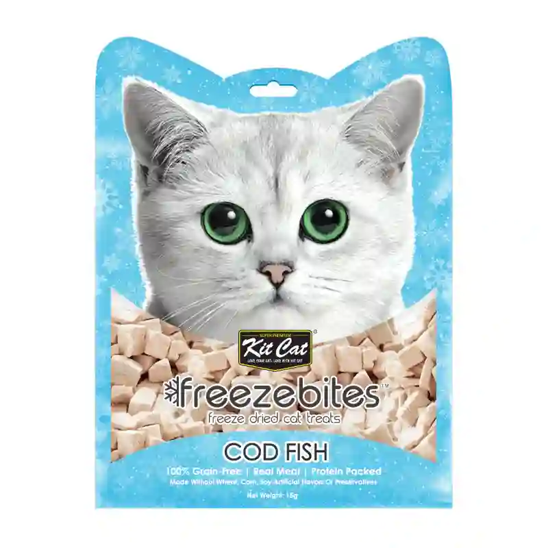 Kit gato congelebites bacalao bocadillos nales para gatos 15g