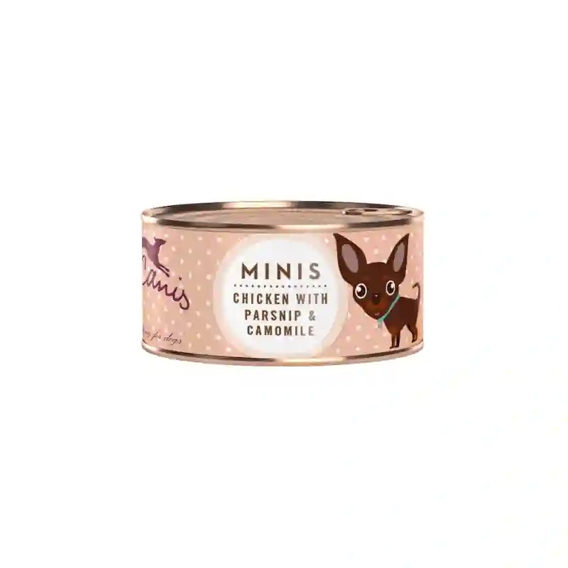 Terra Canis Lata Mini Grain Free Pollo Con Chirivía y Manzanilla 100g