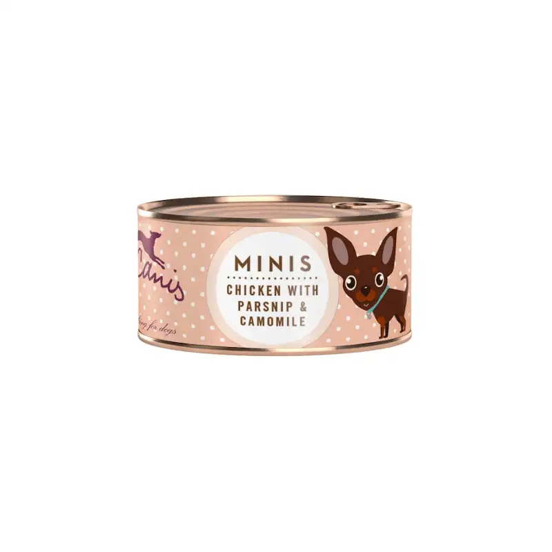 Terra Canis Lata Mini Grain Free Pollo Con Chirivía y Manzanilla 100g
