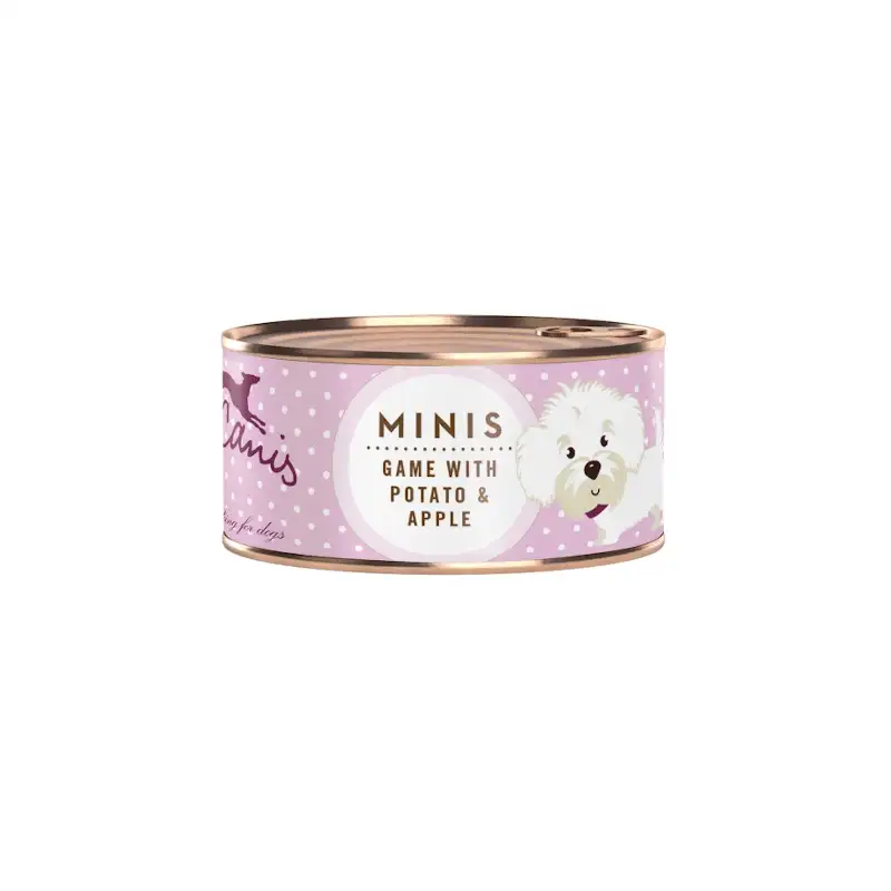 Terra Canis Lata Mini Grain Free Venado Con Patata y Manzana 100g