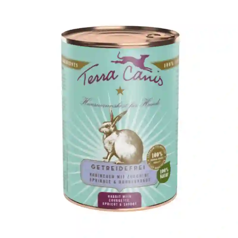 Terra Canis Lata Grain Conejo Con Calabacín, Albaricoque y Borraja 400G