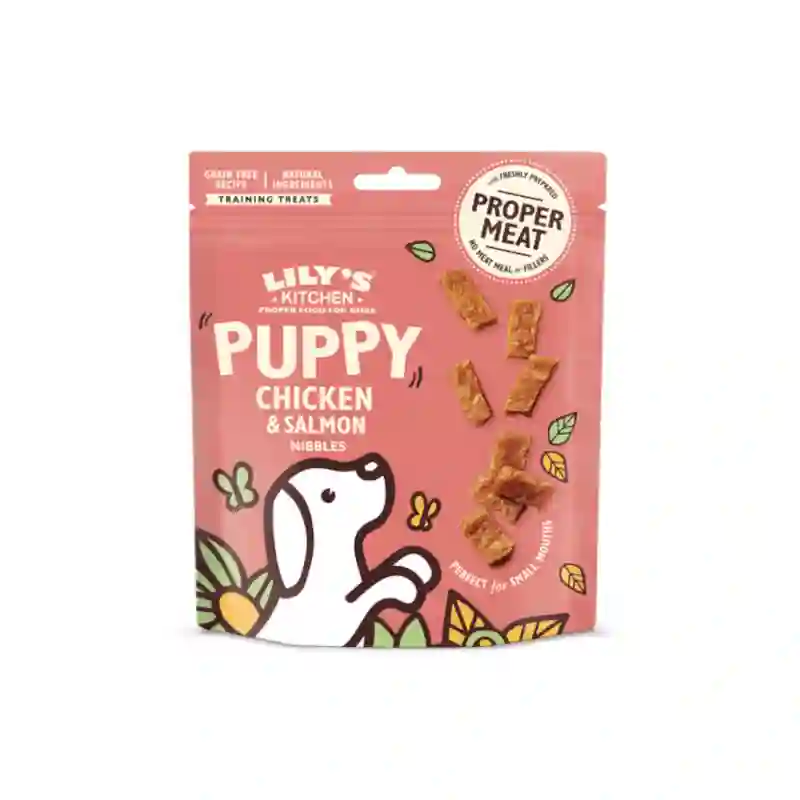 Lily's Kitchen Premios de Pollo y Salmón para Cachorros