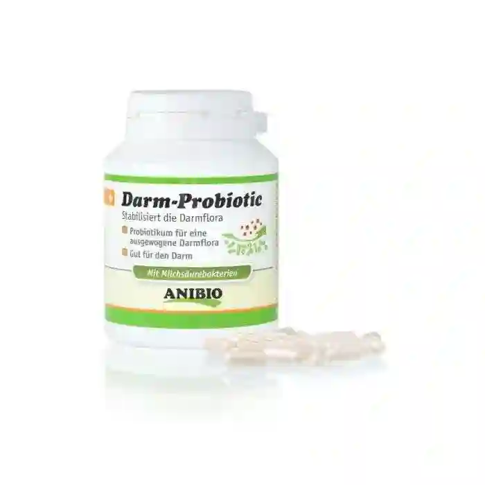 Anibio Probiótico - Regulador intestinal para perros y gatos 120 cápsulas