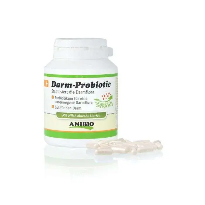 Anibio Probiótico - Regulador intestinal para perros y gatos 120 cápsulas