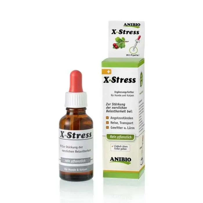 Anibio X-Stress Calmante Natural Para Perros y Gatos 30ml