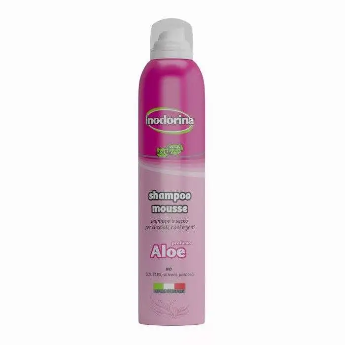 Inodorina Champú en Seco Perros Aloe 300ml
