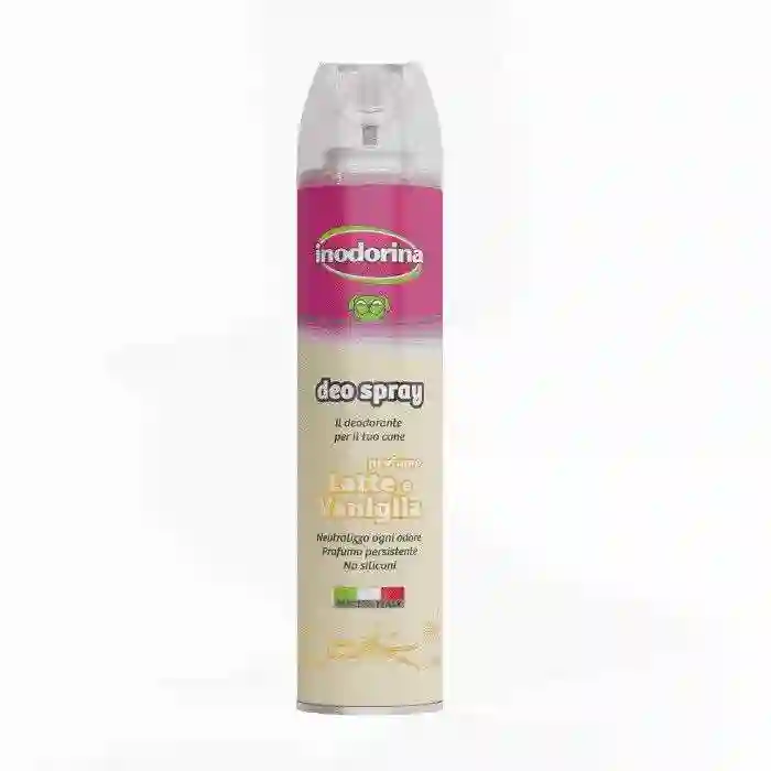 Inodorina spray desodorante perros leche y vainilla 300ml
