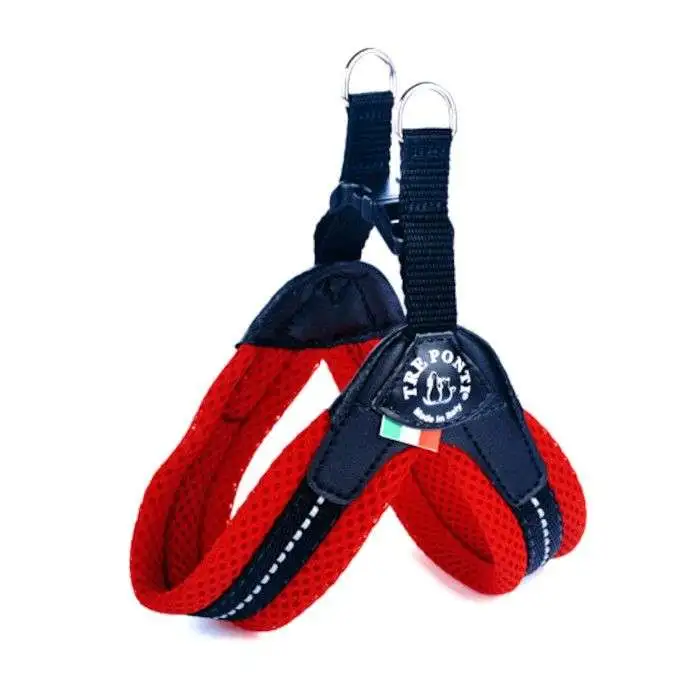 Tre Ponti Arnés Easy Fit Network Rojo