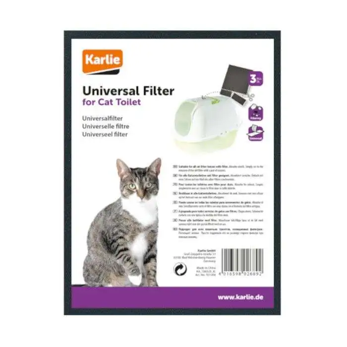 Filtro universal para arena de gato