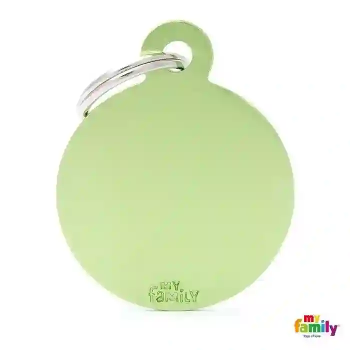 PlacA Coleción Basic Círculo Grande Aluminio Verde