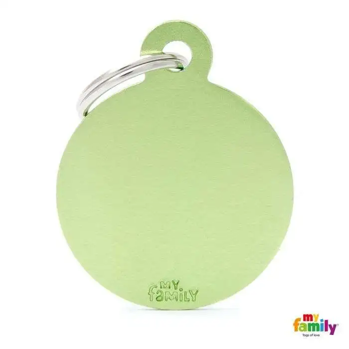 PlacA Coleción Basic Círculo Grande Aluminio Verde