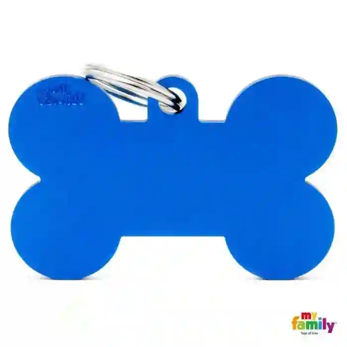 PlacA Colecció Basic Hueso XL Aluminio Azul
