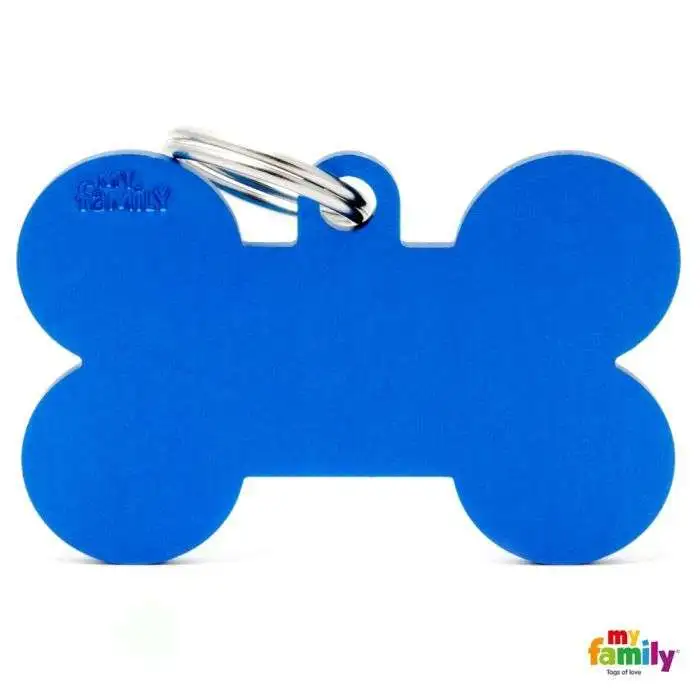 PlacA Colecció Basic Hueso XL Aluminio Azul