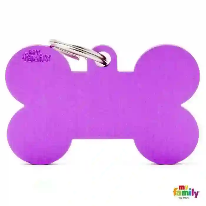 Placa Colección Basic Hueso XL Aluminio Morado