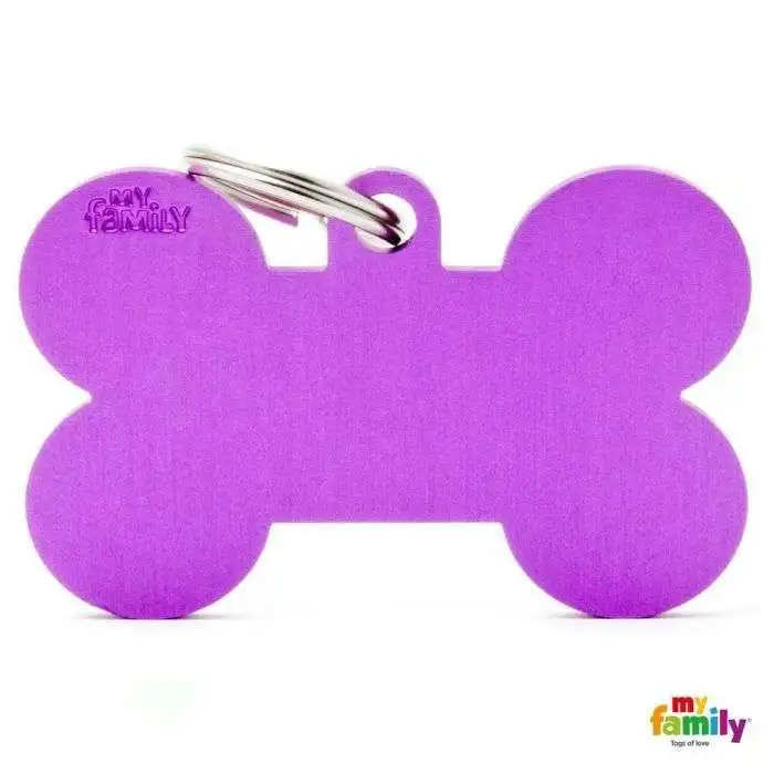 Placa Colección Basic Hueso XL Aluminio Morado