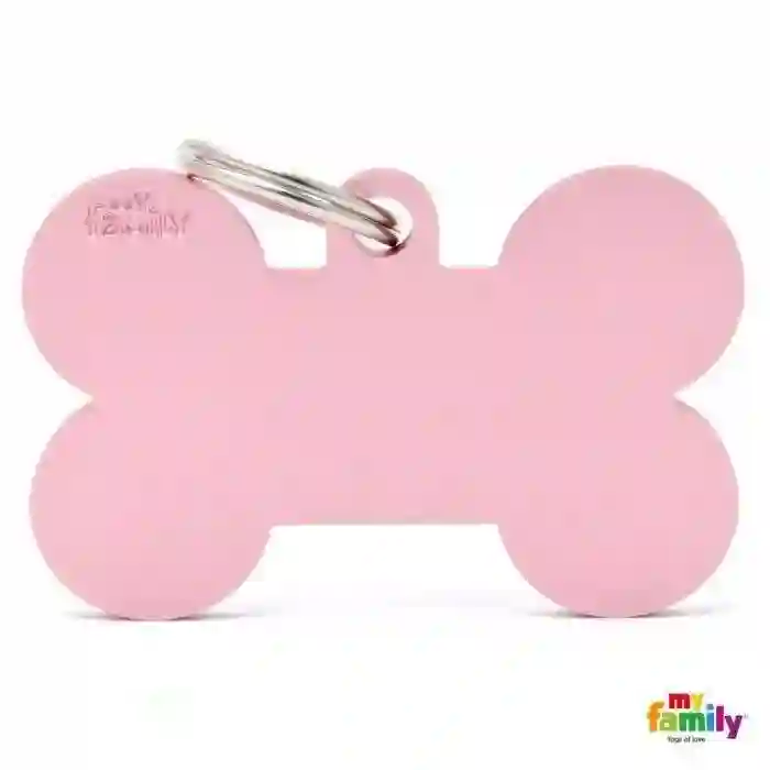 Placa Colección Basic Hueso XL Aluminio Rosa