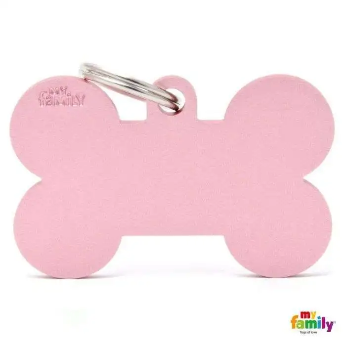 Placa Colección Basic Hueso XL Aluminio Rosa
