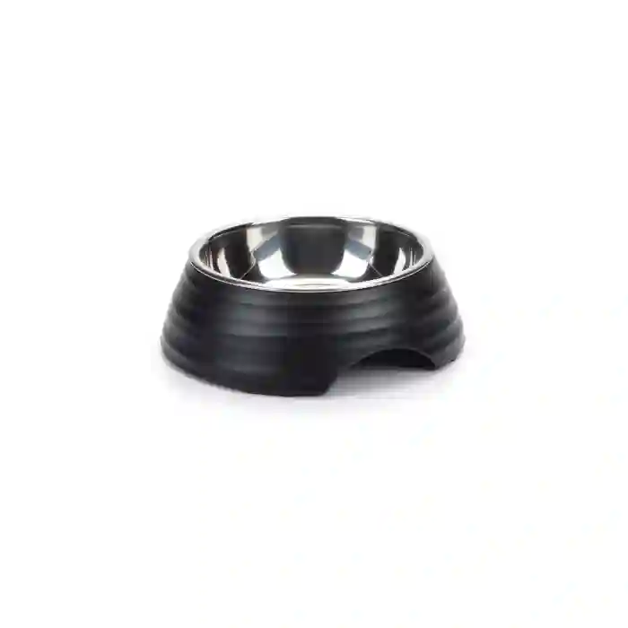 Comedero rimpu negro para perros