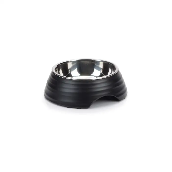 Comedero rimpu negro para perros