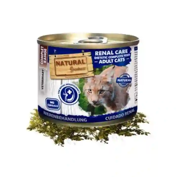 Dieta de grandeza natural Lata Cuidado Renal - oxalato para gatos 200g