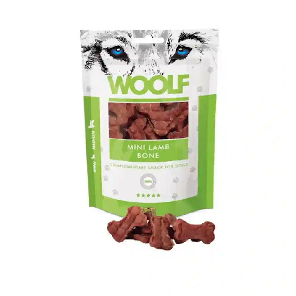 Bocadillos de lana Mini Hueso de Cordero 100g