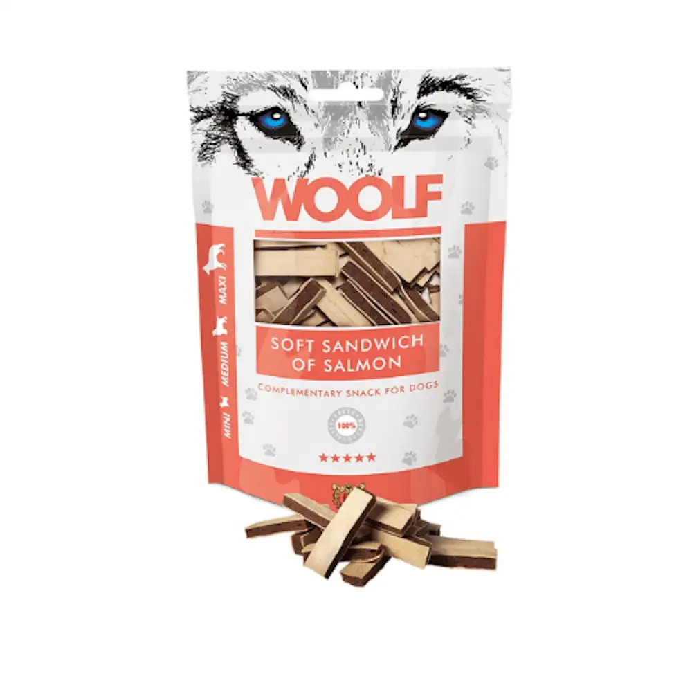Woolf Snacks Sandwich de Salmón 100g