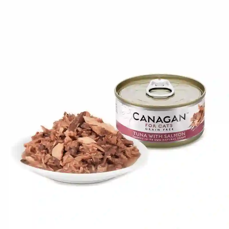 Canagan Lata Gato Atún Con Salmón 75G