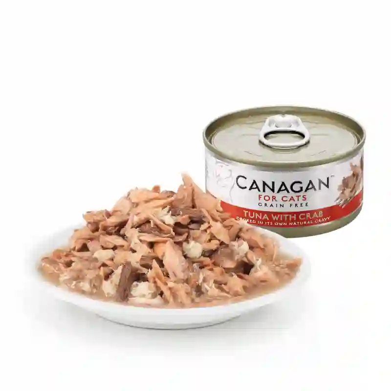 Canagan Lata Gato Atún Con Cangrejo 75G