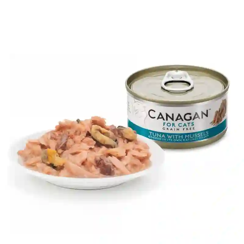 Canagan lata gato atún con mejillones 75g