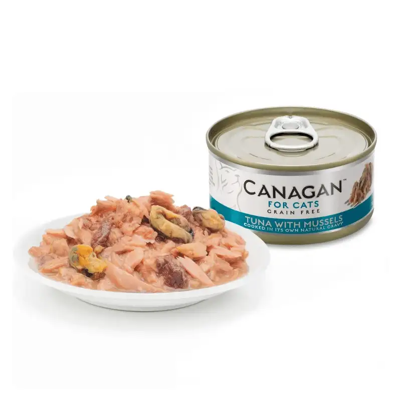 Canagan lata gato atún con mejillones 75g