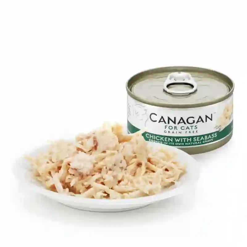 Canagan Lata Gato Pollo con Lubina 75g