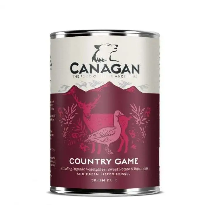 Canagan Lata Carnes de Caza para Perros 400G