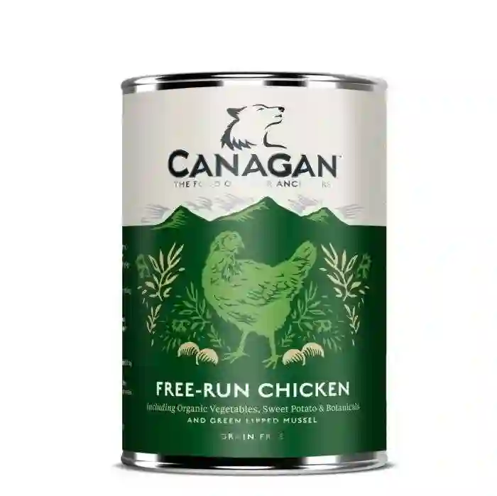 Canagan lata pollo campero para perros 400g