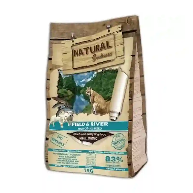 Grandeza natural gato receta campo y río