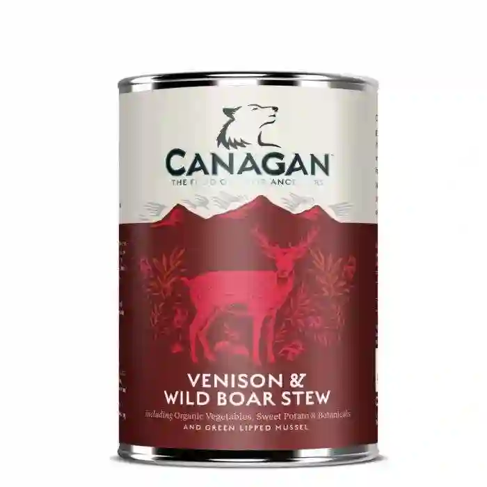Canagan Lata Flofado de Venado y Jabalí Salvaje para Perros 400G