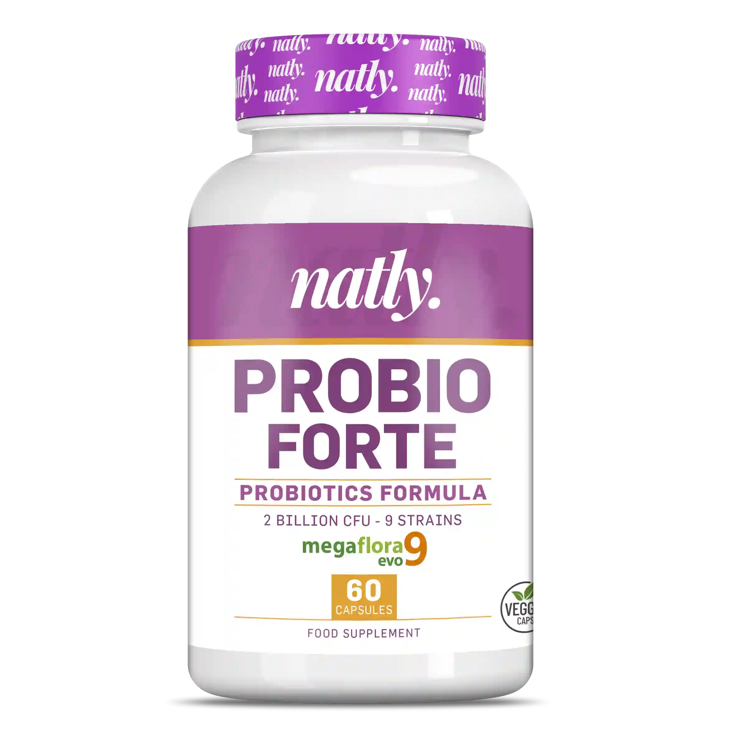 Natly probio forte megaflora 60 tapas