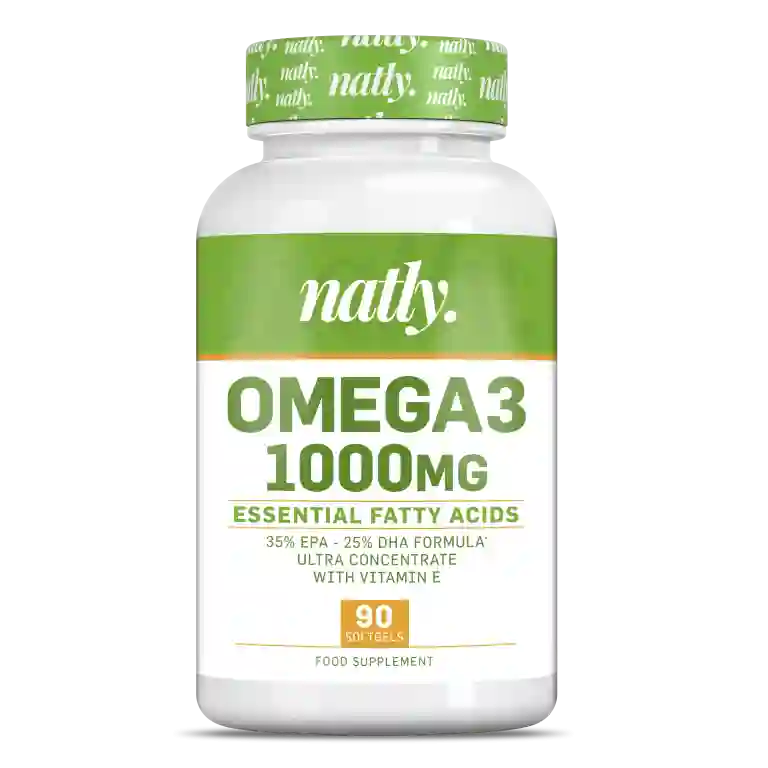 Natly omega 3 1000 mg 90 tapas
