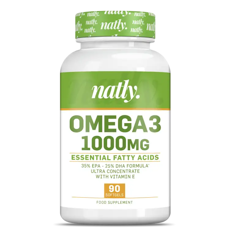 Natly omega 3 1000 mg 90 tapas