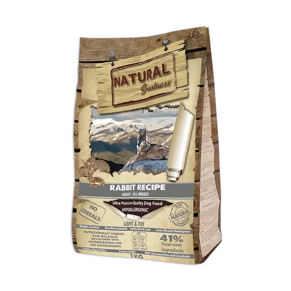 Grandeza natural receta conejo para perros