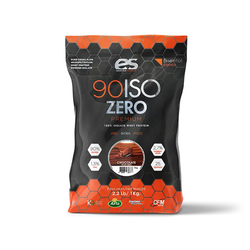 Nutrición esencial 90 cfm ISO cero 1 kg
