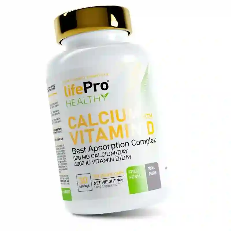 LIFEPRO CALCIUM + VIT D 120 CAPS