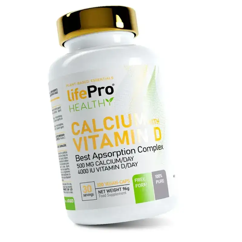 LIFEPRO CALCIUM + VIT D 120 CAPS