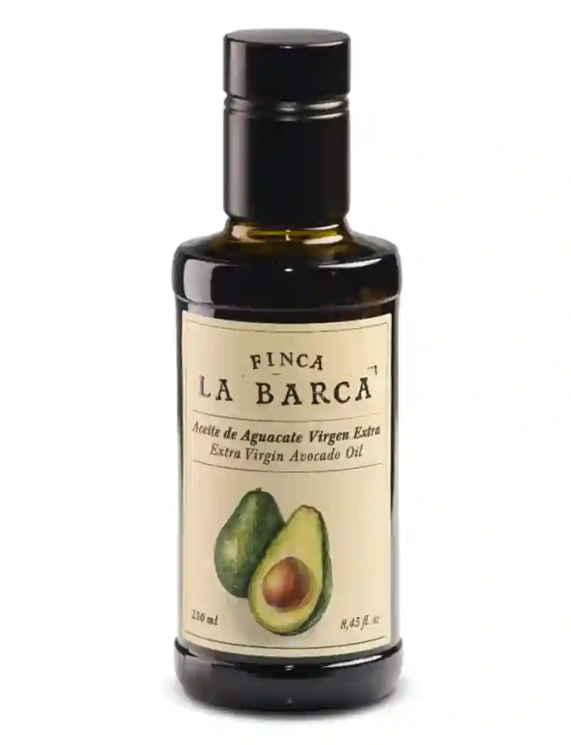 6x Finca La Barca Aceite de Aguacato Virgen Extra - Botella de Vidrio 250 ml.