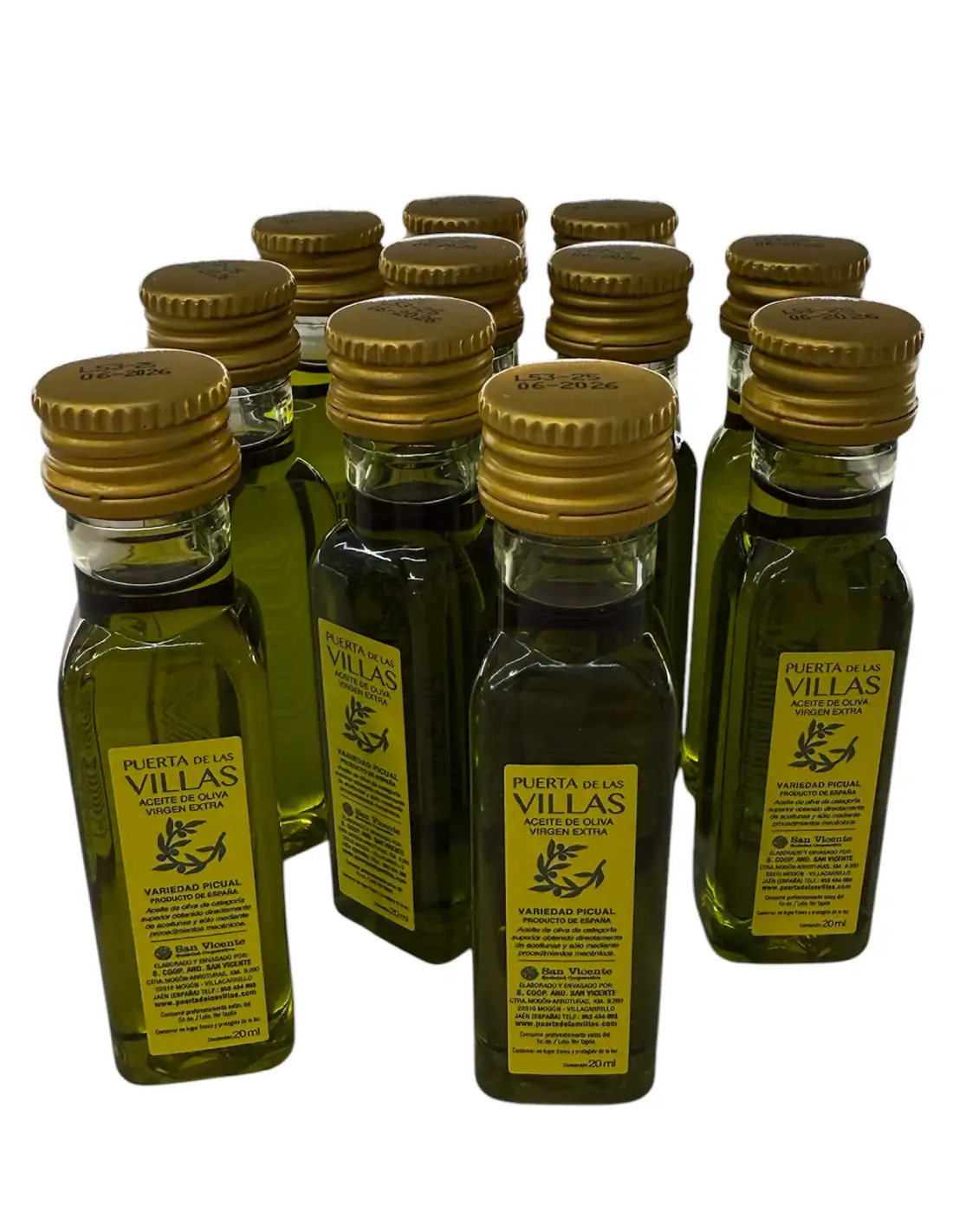 Puerta de Las Villas Picual Temprano - Monodosis Pet 20 ml.