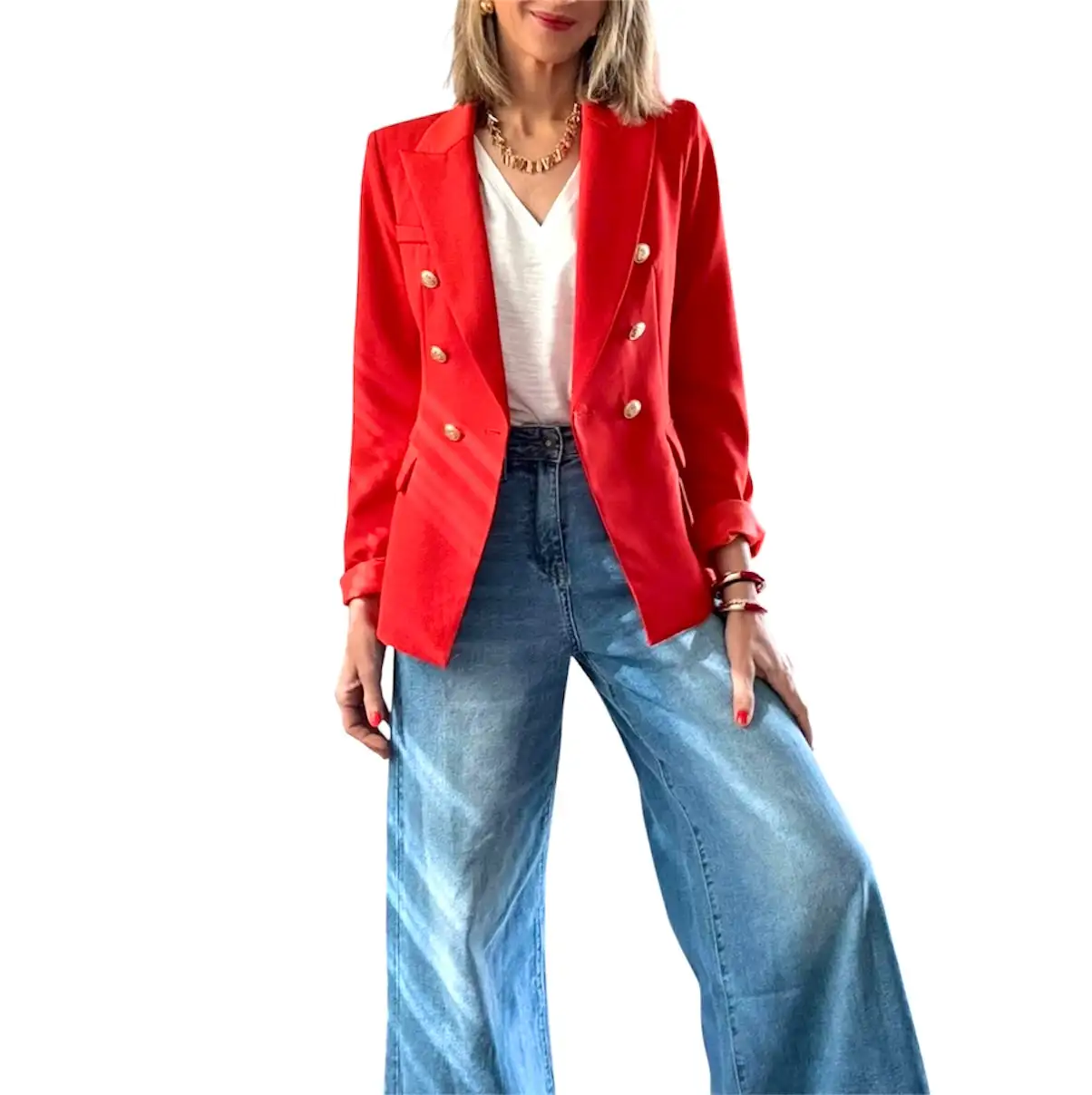 Blazer Carola Coral - Image 2